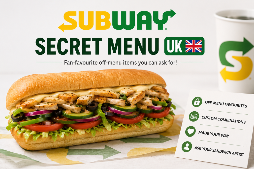 Subway Secret Menu UK