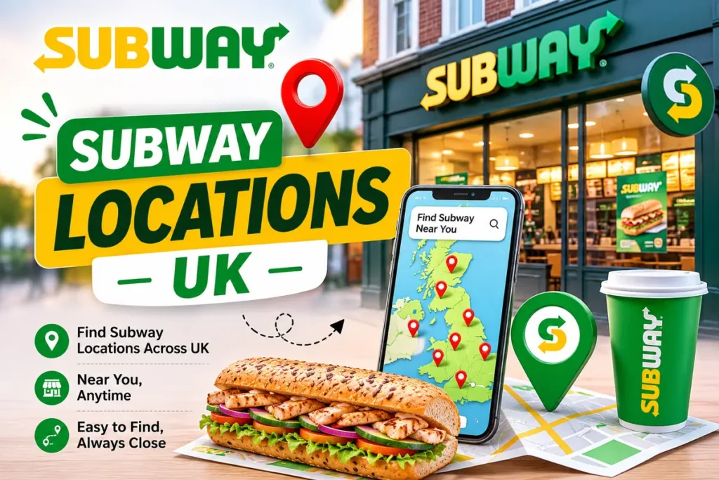 Subway Locations UK