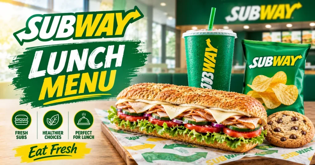 Subway Lunch Menu UK
