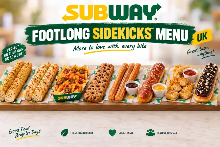 Subway Footlong Sidekicks UK