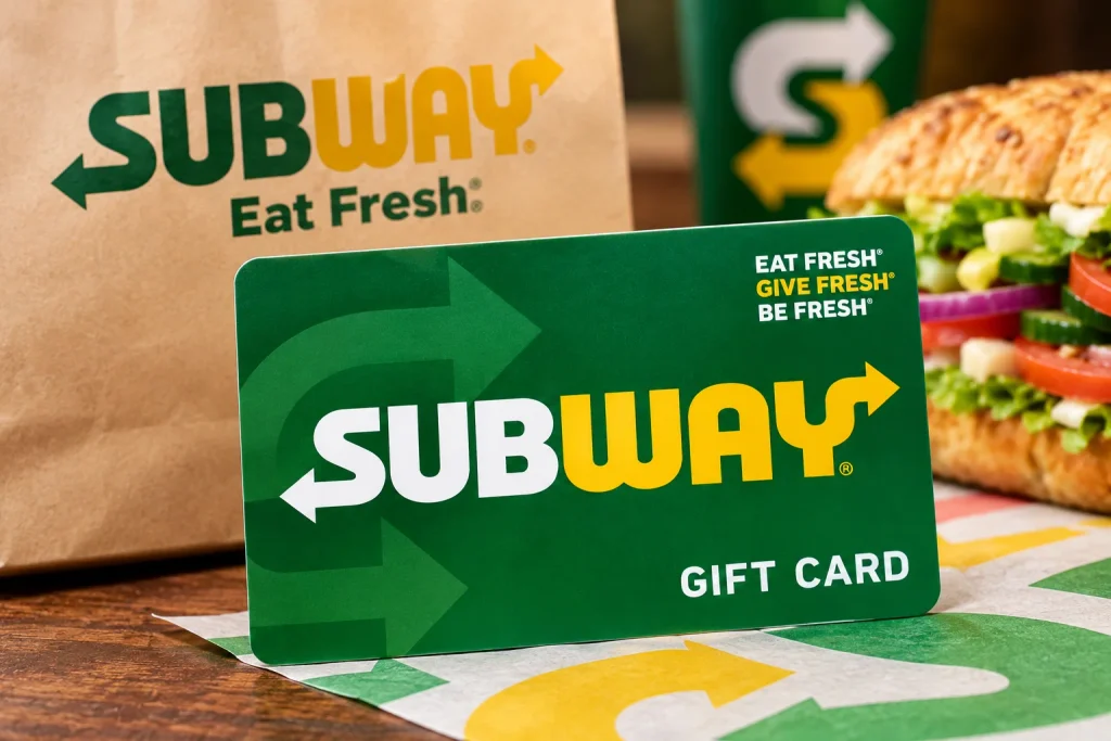 Subway Gift Card UK