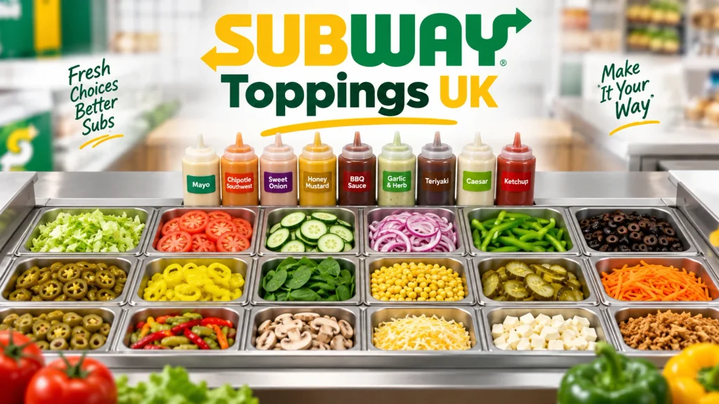Subway Toppings UK