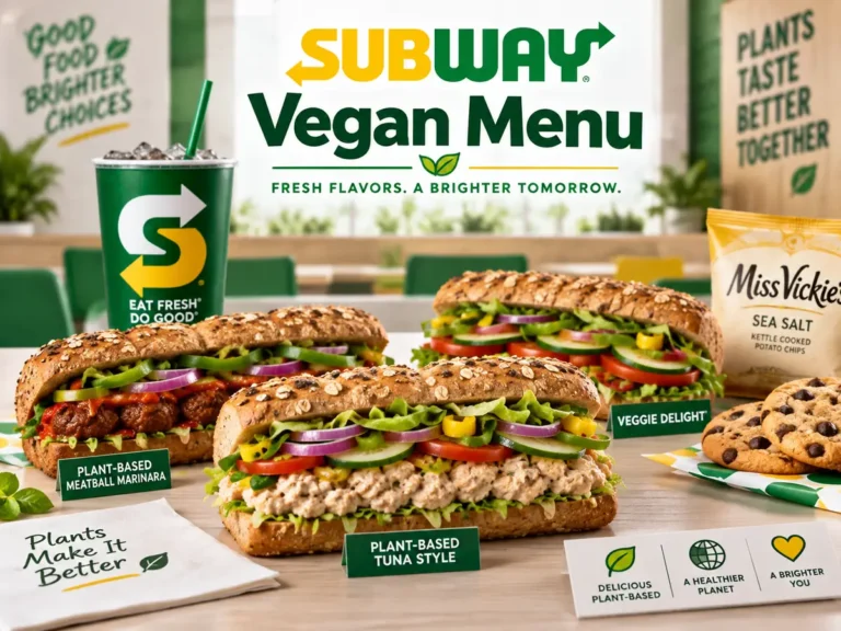 subway vegan menu