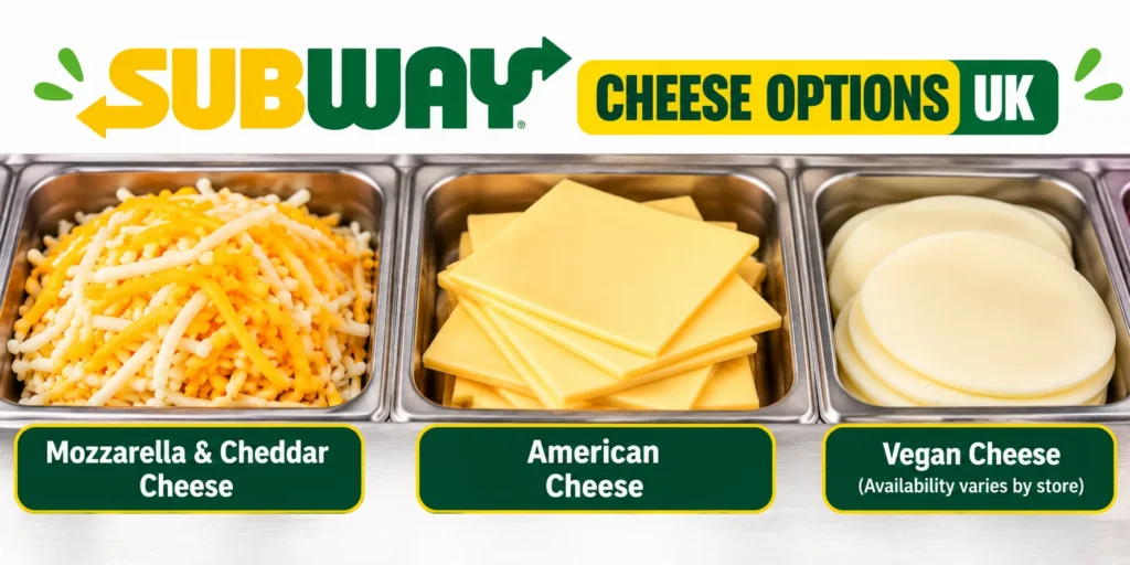 Subway Cheese Options