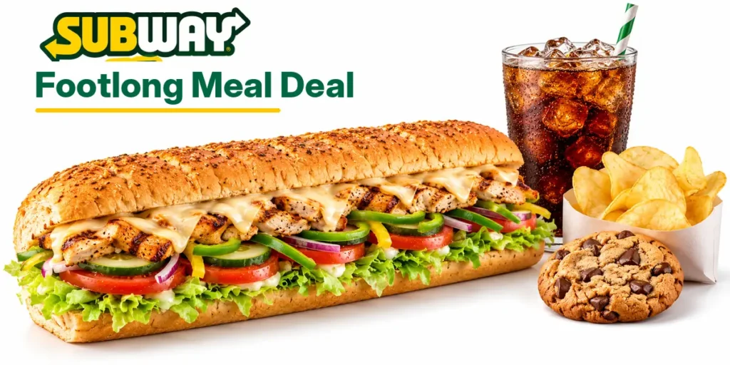 Subway Footlong Meal Deal