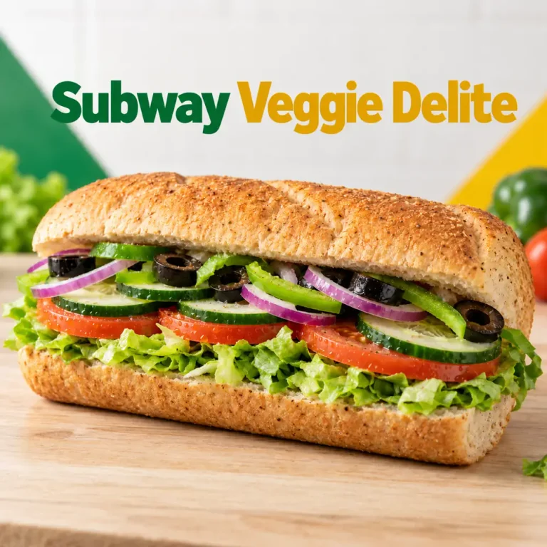 Subway Veggie Delite