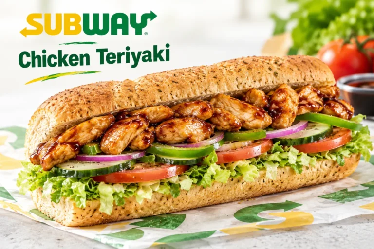 subway chicken teriyaki